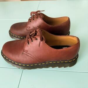 Dr. Marten's 1461 PASCAL ZIGGY TAN LUXOR OXFORD M 9 W 10